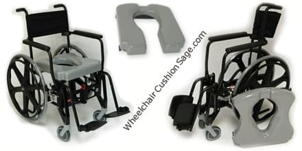  ActiveAid Shower Commode Wheelchair Shadow 9000 