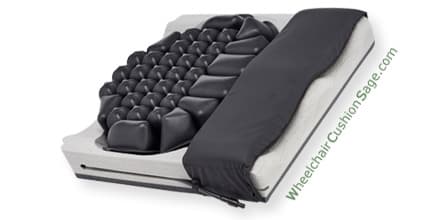 ROHO Hybrid Elite Wheelchair Cushion Shown with No Cover