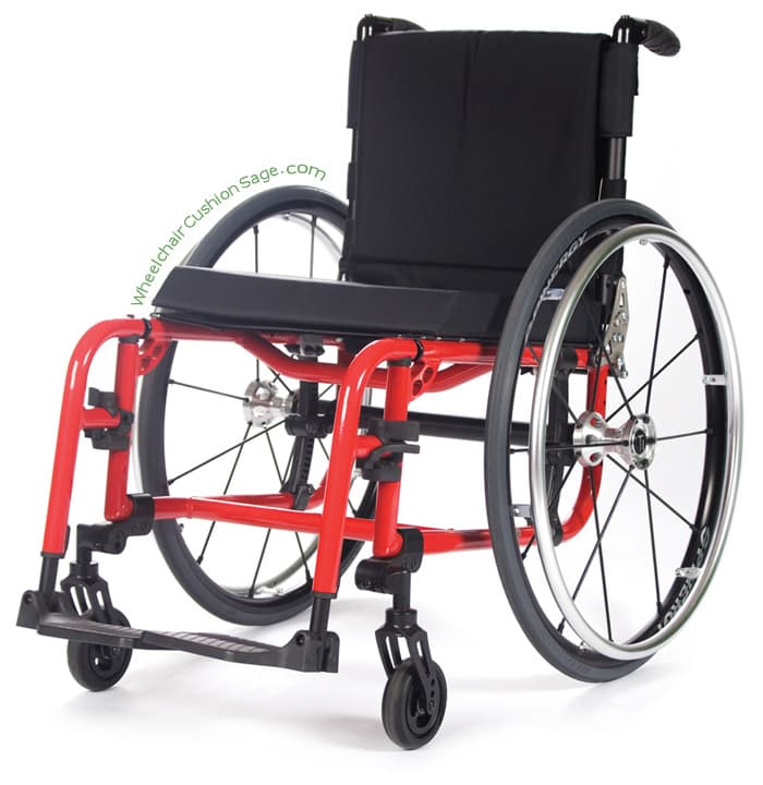 TiLite 2GX Wheelchair in Rigid Configuration 